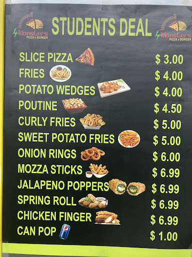 Photo of 4 Monsters Pizza & Burger - 76 Grosvenor Blvd # 2, St. Albert, AB T8N 2Y8